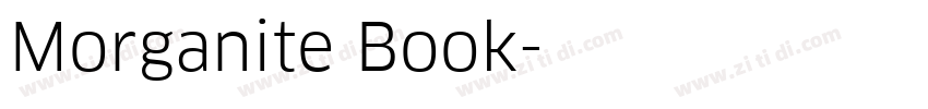 Morganite Book字体转换